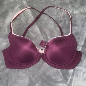 EUC Victoria's Secret Body by Victoria Lightly lined Demi Bra 32C